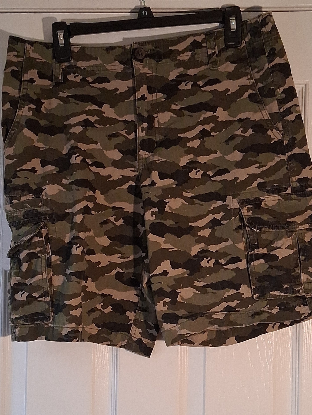 Magellan Outdoors Camo Cargo Shorts - Olive, Tan, Black